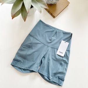 Gymshark Legacy Fitness Shorts Stone Blue - XS